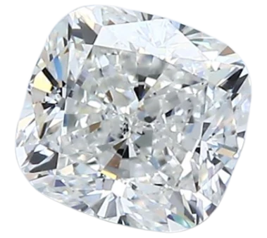 1.06 Carat H SI1 Cushion Natural Diamond Online now