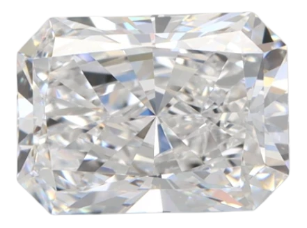 1.43 Carat D VVS2 Radiant Lab Diamond For Discount