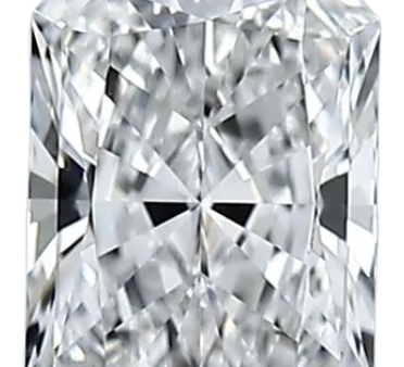 1.05 Carat E VVS2 Radiant Lab Diamond For Sale