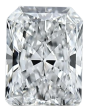 1.05 Carat E VVS2 Radiant Lab Diamond For Sale