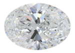 1.09 Carat D VVS2 Oval Lab Diamond Online now