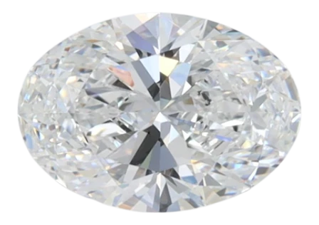 1.09 Carat D VVS2 Oval Lab Diamond Online now