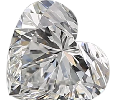 0.7 Carat F VS1 Heart Natural Diamond Cheap