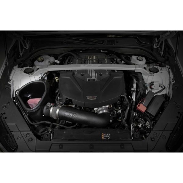 K&N Cold Air Intake Cadillac CT5-V Blackwing V8 6.2L (2022-2024) [Air Charger Kit] 63-3121 Hot on Sale