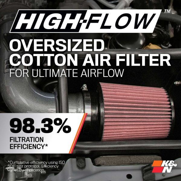 K&N Cold Air Intake Subaru BRZ   Toyota GR86 2.4L (22-24) [Typhoon Kit] 69-8624TC Online Sale