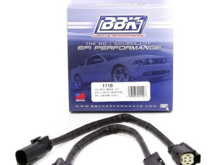 BBK O2 Extensions Ford Mustang GT V6 (2011-2017) Rear 12in - 1110 Sale