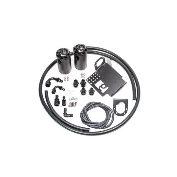 Radium Engineering Catch Can Kit Honda S2000 All RHD (06-09) LHD Fluid Lock - Single PCV  Single Crankcase  Dual Catch Supply