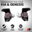 K&N Cold Air Intake Genesis G70 3.3L V6 (2019-2025) [Typhoon Kit] 69-5318TS For Cheap