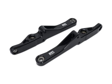 PCI Racing Front Lower Spherical Control Arms Honda Civic EF   CRX (1988-1991) Aluminum Pair w  Endlinks For Sale