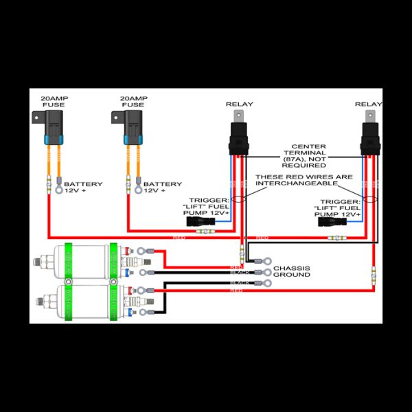 Radium Engineering DIY Fuel Pump Wiring Kit - 17-0031 on Sale