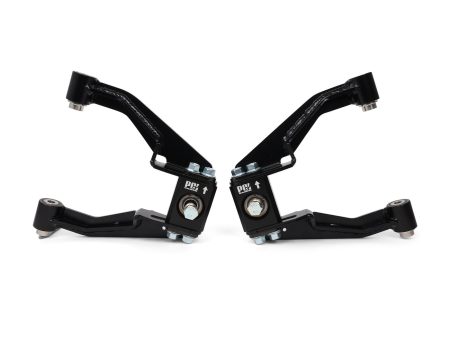 PCI Racing Camber Caster Arms Honda Civic EK (96-00) Front Upper Pair Black Discount