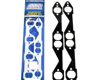 BBK Exhaust Header Gaskets Chevy GM Small Block 5.0 5.7 (Up To 1-3 4  Port) 1406 For Sale