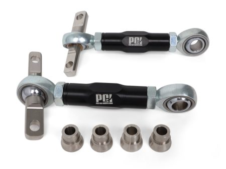 PCI Racing Rear Upper Suspension Link Honda Civic EF  EG  EK (89-01) CRX (88-00) Acura Integra (89-01) Black - Pair Sale