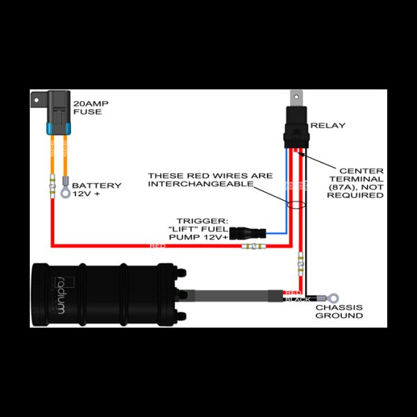 Radium Engineering DIY Fuel Pump Wiring Kit - 17-0031 on Sale