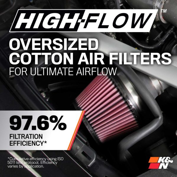 K&N Cold Air Intake Kia Stinger 3.3L V6 (2018-2023) [Typhoon Kit] 69-5318TS For Sale