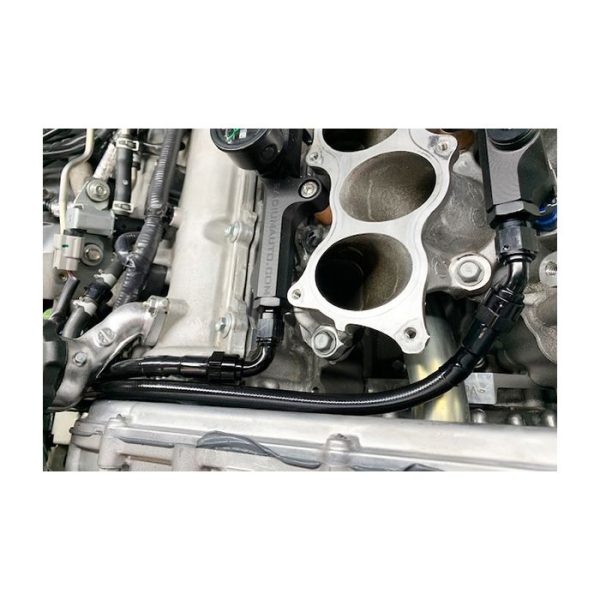 Radium Engineering Fuel Hanger Feed Kit Nissan R35 GT-R - Microglass or Stainless Filter Fashion