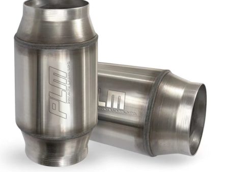 PLM EPA Compliant High Flow Catalytic Converter (400 Cell) 2.5  or 3  Performance Metallic Online