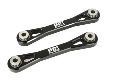 PCI Racing Rear Spherical Toe Links Honda Civic EF  CRX (1988-1991) Black - Pair Hot on Sale