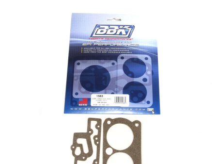 BBK Throttle Body Gasket Chevy GM 5.0 5.7L (1985-1992) Twin Kit - 52mm   58mm For Discount